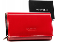 duży, skórzany portfel damski z systemem rfid - 4u cavaldi
