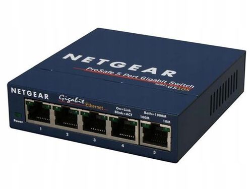Switch NETGEAR ProSafe GS105GE 5 portów na Arena.pl