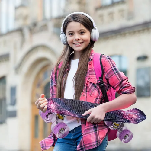 Deskorolka Fiszka Świecące Kółka LED RGB Space na Arena.pl
