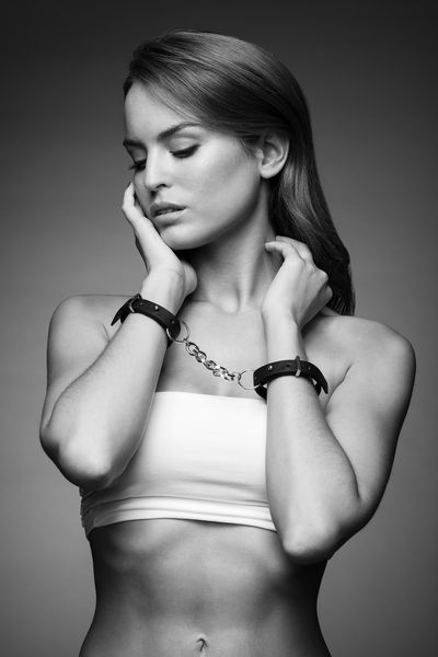 Bijoux Indiscrets - MAZE Thincuffs Black zdjęcie 1