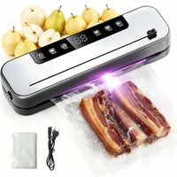 2X ZGRZEWARKA PRÓŻNIOWA DO ŻYWNOŚCI PAKOWARKA AUTOMATYCZNA DO JEDZENIA + WO