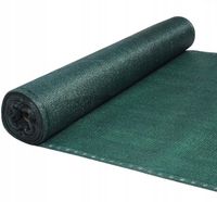 SIATKA CIENIUJĄCA MASKUJĄCA 90% OSŁONA MATA NA OGRODZENIE 1,5x10m UV+OPASKI