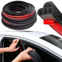 SAMOPRZYLEPNA USZCZELKA DO DRZWI SAMOCHODU UNIWERSALNA OSŁONA KRAWĘDZI 25M