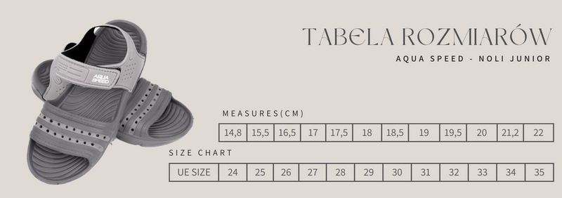 Sandałki dziecięce klapki na lato Aqua Speed Noli rozmiar 29 zdjęcie 5