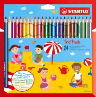 Kredki Trio grube (24 sztuki)