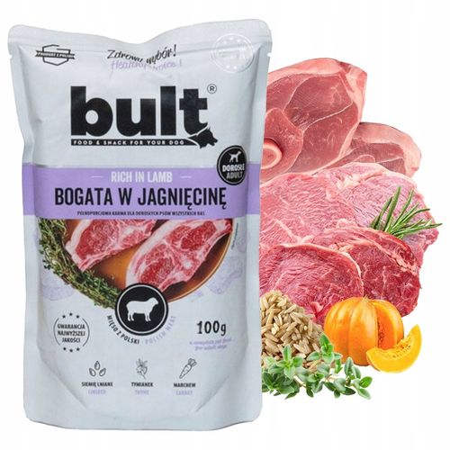 MOKRA KARMA DLA PSA BULT SASZETKI 30x 100g. MIĘSO ZESTAW MIX 6-SMAKÓW na Arena.pl