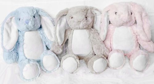 Króliczek metryczka prezent Chrzest przytulanka maskotka miś imię urodziny na Arena.pl