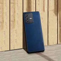 Etui AIORIA Vintage LEATHER do Vivo V23 5G / Vivo S12 niebieski