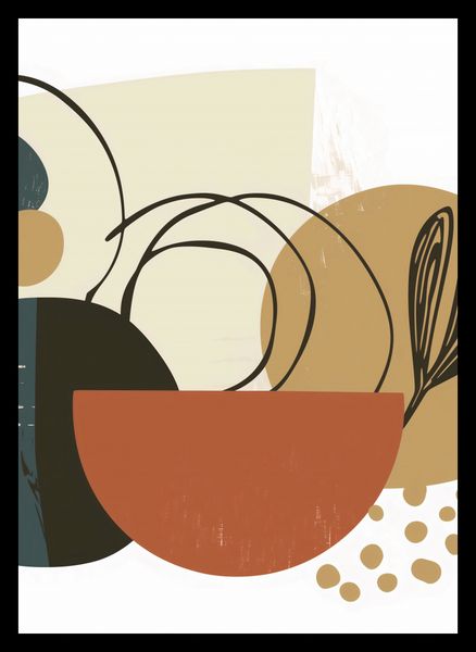 Plakat 50x70cm Kolaż Roślin zdjęcie 2