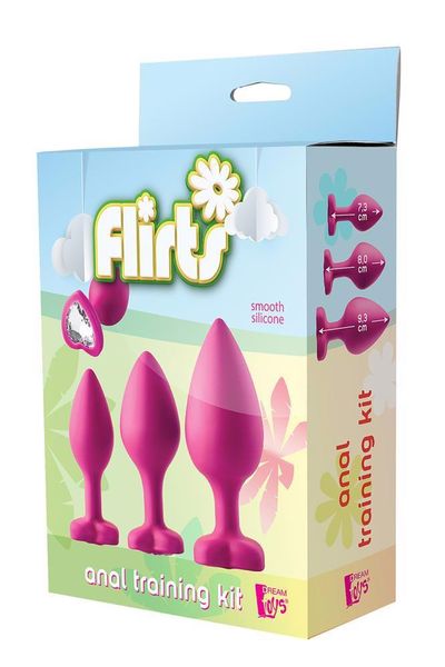 FLIRTS ANAL TRAINING KIT GEM STONE PINK zdjęcie 1