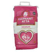 Mąka pszenna razowa Medium Chapatti Flour Elephant Atta 5kg