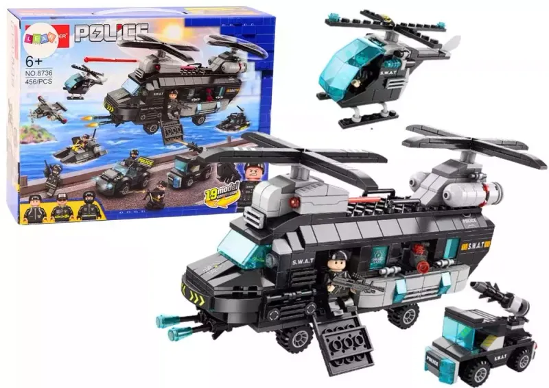 Klocki konstrukcyjne, policja zdjęcie 1