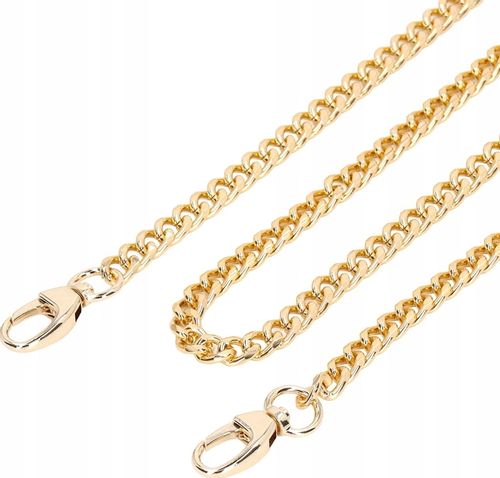 Pasek Do Torby Torebki Łańcuch Długi Złoty Masywny na Arena.pl