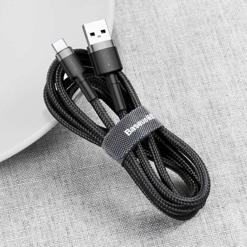 BASEUS CAFULE TYPE-C CABLE 300CM GREY/BLACK na Arena.pl