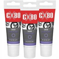 CX80 Smar silikonowy bezbarwny do gumy uszczelek spożywki kranów NSF 40g x3