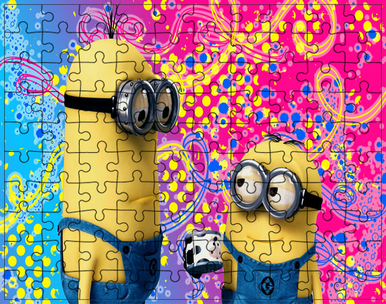 Puzzle Minionki zdjęcie 1