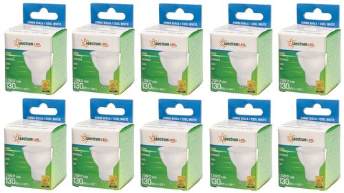 Żarówka LED GU10 1,5W 230V barwa zimna CW WOJ+13269 10 SZTUK SPECTRUM LED na Arena.pl