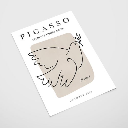 Plakat pablo picasso gołąb 61x91 cm na Arena.pl