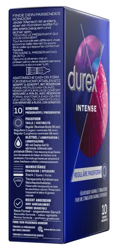 durex intense orgasmic miętowe prążkowane prezerwatywy 10 szt. na Arena.pl