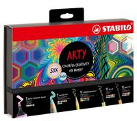 ZESTAW STABILO ARTY PASTEL 50 SZT