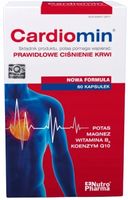 Cardiomin ciśnienie krwi witamina B koenzym Q10 Nutropharma 60 kapsułek