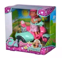 Evi Love. Przyjaciele Evi na skuterze