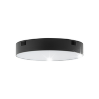 PLAFON LAMPA SUFITOWA 25W LED 3000K NOWODVORSKI LID 10407 CZARNY / BIAŁY
