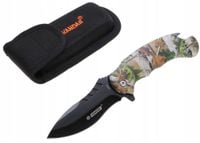 NÓŻ MYŚLIWSKI Scyzoryk Otwieracz Turystyczny Etui