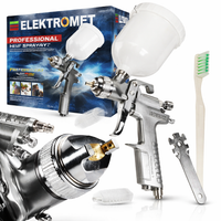 PISTOLET LAKIERNICZY DO MALOWANIA ZE ZBIORNIKIEM 600 ML Dysza 1,5 MM HVLP