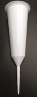 wazon szpic  5szt biały 33 cm
