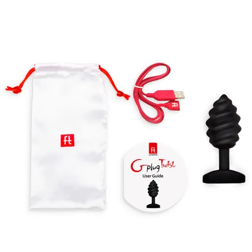 gvibe gplug twist - wibrujący korek spiralny silikonowy 3,9 cm na Arena.pl