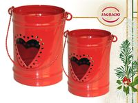 Latarenki - świeczniki serduszka