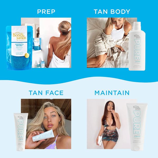 Bondi Sands Pure Self Tan Foaming Water Light/Medium 200ml zdjęcie 5