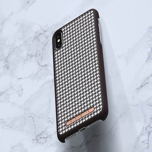Nordic Elements Saeson Idun - Materiałowe etui iPhone Xs Max (Dark Brown) na Arena.pl