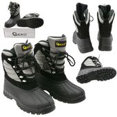 BUTY ROBOCZE OCHRONNE OCIEPLANE ŚNIEGOWCE GEKO G90544 ROZMIAR 45 WYSOKIE