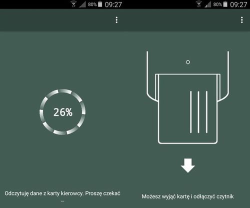 Czytnik karty kierowcy telefon USB-C z PROGRAMEM na Arena.pl