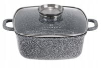 Brytfanna non-stick 26cm Edenberg Z POWŁOKĄ MARMUROWĄ GĘSIARKA 5,5L