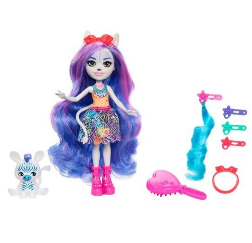 Lalka Deluxe Enchantimals Zebra na Arena.pl