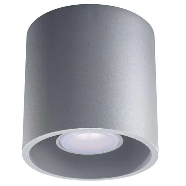 Downlight LAMPA sufitowa SL.0018 metalowa OPRAWA tuba szara zdjęcie 1