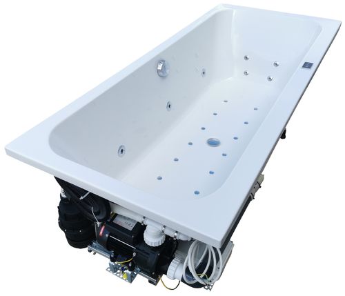 Wanna z hydromasażem prostokątna VESSA DUO 180x80 jacuzzi spa Polska na Arena.pl