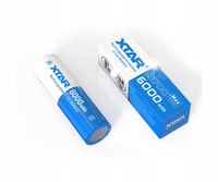 OGNIWO BATERIA AKUMULATOREK XTAR 21700 LI-ON 6000mAh 3.7V ZABEZPIECZENIE