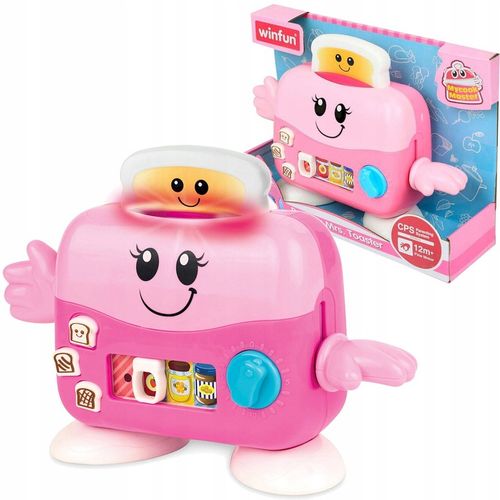 Toster dla dzieci mówi 50 słów świeci gra uczy zdrowych nawyków melodie na Arena.pl