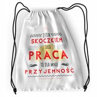 Plecak Dla Skoczka Sportowy Szkolny Worek Z Nadrukiem Ze Zdjęciem