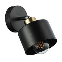 KINKIET LED ELZA LVT 35W CZARNY MIEDZIANY REGULACJA IP20 STAL