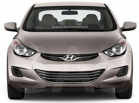 Hyundai Elantra GT - Chromowane Listwy Grill Chrom Atrapy Zderzaka Tuning na Arena.pl