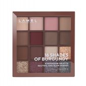 LAMEL Paleta cieni Shades of Burgundy No. 16-4&
