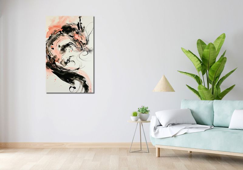 Obraz 60x100cm Smocza Furia zdjęcie 2