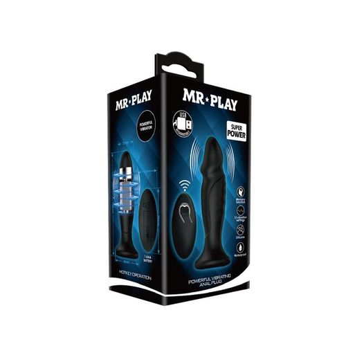 Mr Play - Powerfull Vibrating Anal Plug na Arena.pl
