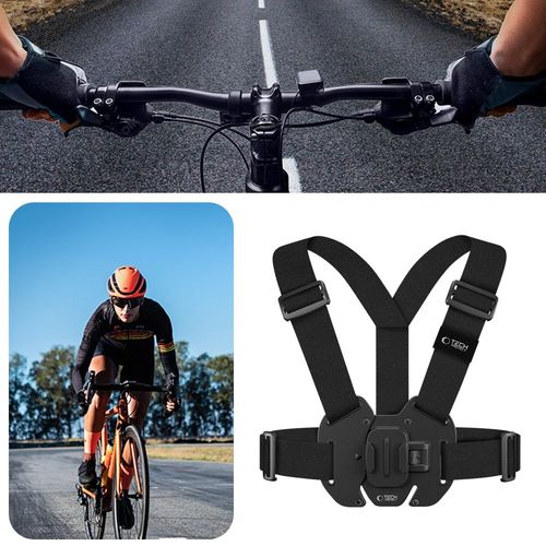 tech-protect ga100 chest mount gopro / dji black na Arena.pl