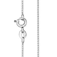 srebrny łańcuszek kostka srebro rodowane 925 | 42cm